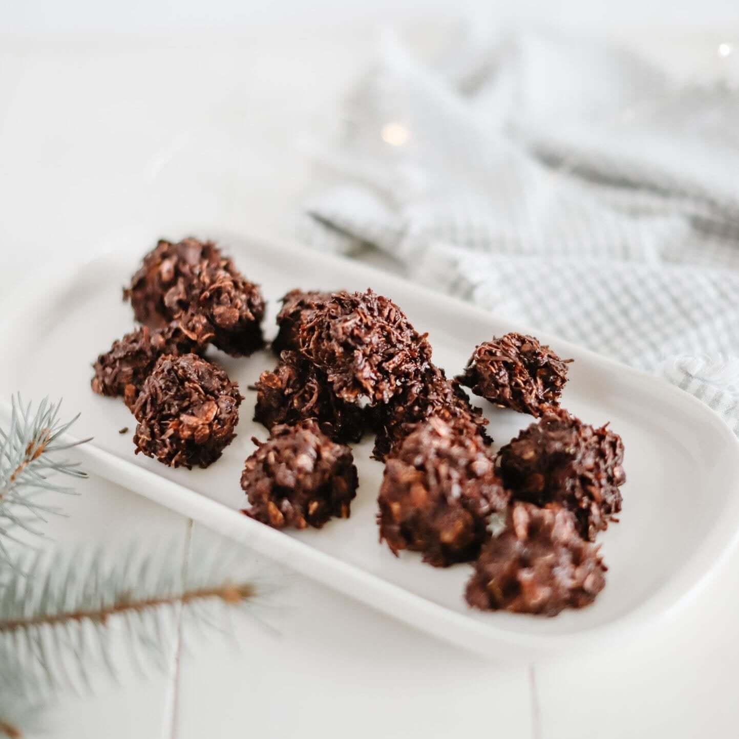 No-bake Vegan Chocolate Haystack Recipe – Soma Cacao Australia