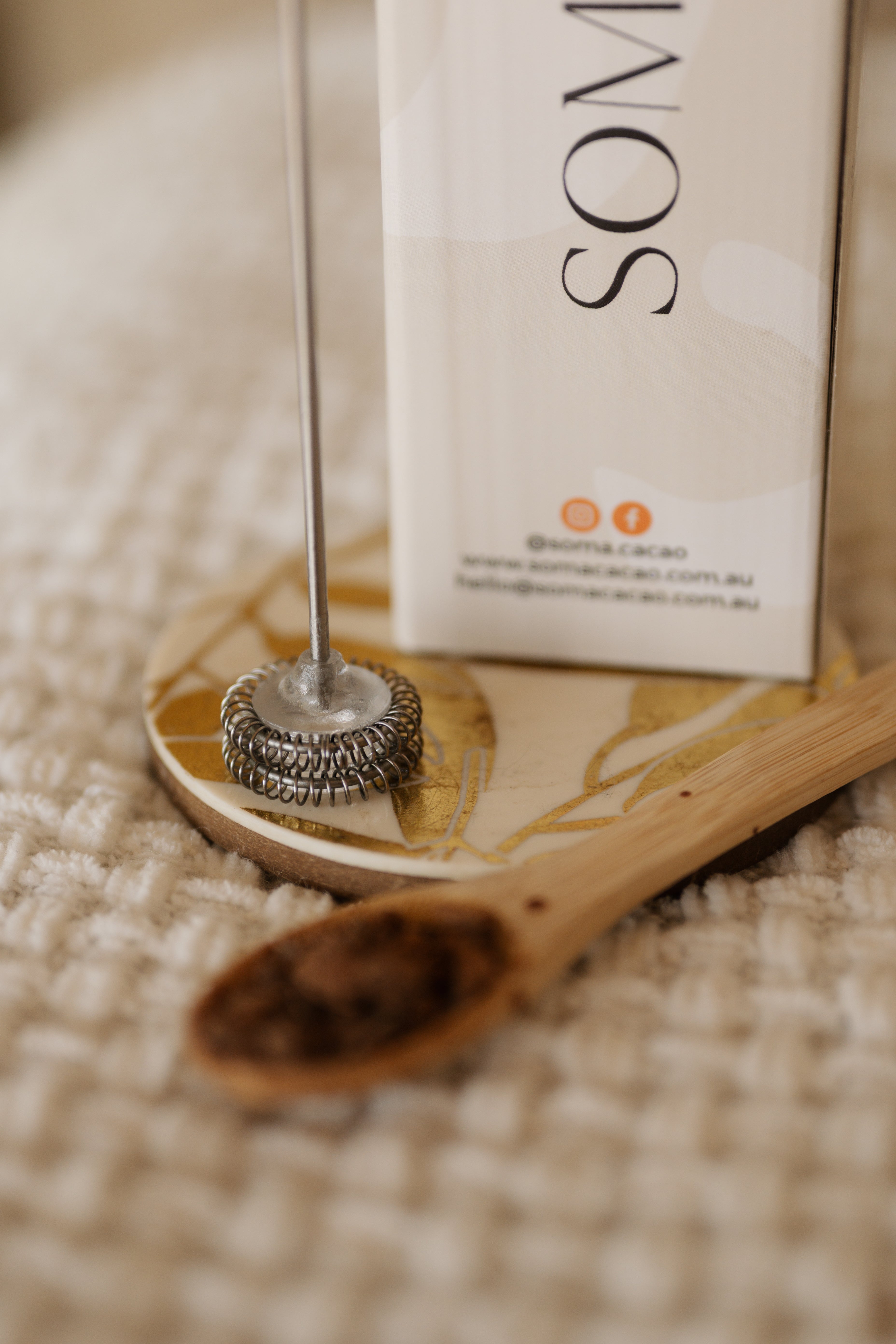 Rechargeable Milk Frother: Soma Mini Mixer